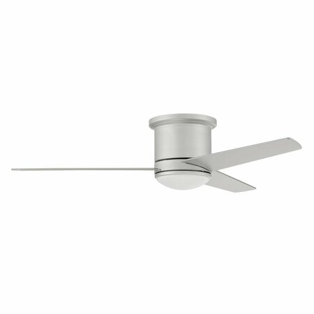 CRAFTMADE 52in Cole in Painted Nickel w/ Brushed Nickel/Driftwood Blades CLE52PN3